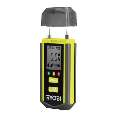 ryobi feuchtigkeitsmessgerät anleitung|Ryobi Feuchtigkeitsmessgerät, Messtiefe 30 mm .